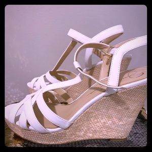White Wedge Shoes